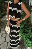 Shayna Ajurlu Crop Takım 9825 - 6