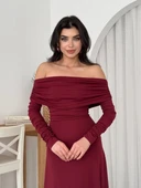 Uras Straplez Elbise thumbnail 3