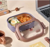 Bölmeli Paslanmaz Çelik Yemek Kutusu thumbnail 4