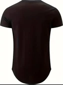 Erkek Kısa Kollu V Yaka Süprem T-shirt - 4