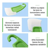 Silikon Uçlu Bulaşık Temizleme Kazıyıcı Spatula thumbnail 2