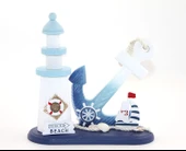 Ahşap Marin Çapalı Deniz Feneri thumbnail 1