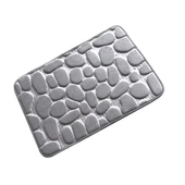 Memory Kaydırmaz Banyo Paspası Gri - 3