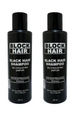 Saçları Siyahlaştıran Block Hair Şampuan 200ml x 2 adet - 1