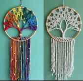 Rüya Kapanı Dream Catcher Hayat Ağacı Model 2 thumbnail 2