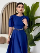 Catania Balon Kol Elbise thumbnail 1