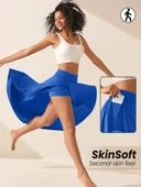 Kadın Cep Detay Taytlı Sandy Etek thumbnail 7