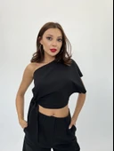 4643 BLUZ-SİYAH thumbnail 3