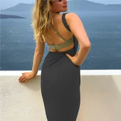 Kadın Sandy Pareo Plaj Elbisesi thumbnail 2