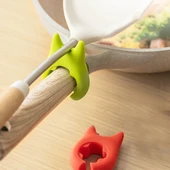 Silikon Tava Tencere Kaşık Tutucu thumbnail 10