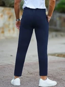 Erkek Cepli Slimfit Atlas Pantolon - 2