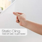 UV Engelleyici Buzlu Cam Filmi 2 Metre x 45 Cm. thumbnail 3