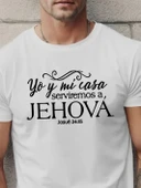 Erkek Jehova Baskılı Süprem T-shirt thumbnail 2