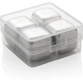 4'lü Çelik Metal Kaplama Buz Taşı thumbnail 2