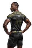 Örümcek Desenli Antrenman, Spor ve Halı Saha Forması, Nefes Alan Tişört, Yüksek Kalite Gym Tshirt - 2