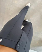 Kadın Yüksek Bel Full Likralı Krep Kumaş Pantolon thumbnail 2