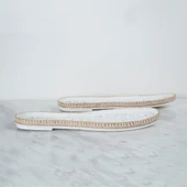 Loren Dar Hasır Espadril / Ayakkabı Tabanı 40 Numa - 2