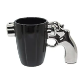 Metalik Silah Tasarımlı Kupa Bardak - 1