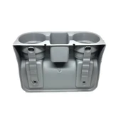 Gri Renk Oto Koltuk Yanı Bardak Tutucu Organizer - 2