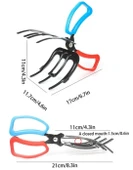 3 Pençeli 11 cm Balık Sabitleyici Maşa - 3