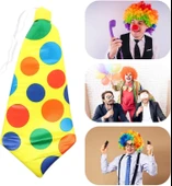 Palyaço Kravatı Lastikli Geniş Kesim thumbnail 1