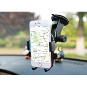 Araç İçi Cam ve Torpido Vantuzlu Telefon Tutucu thumbnail 2