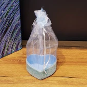 Mavi Kalp Tasarımlı Tül Kese thumbnail 1