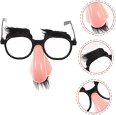 Eğlenceli Kılık Değiştirme Kaş Bıyık Mizah Gözlüğü 9x13 cm thumbnail 4