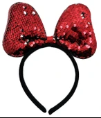 Renk Değiştiren Pullu Payetli Fiyonk Parti Tacı thumbnail 3