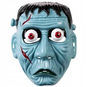 Frankenstein Temalı Sallanan Oynar Gözlü Maske thumbnail 1