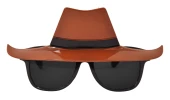 Dedektif Parti Gözlüğü - Kovboy Şerif Parti Gözlüğü thumbnail 5