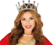 Kraliçe Tacı Gümüş Renk thumbnail 2