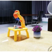 Zürafa Tasarımlı Projeksiyonlu Boyama Tahtası - 5