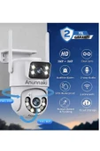 Ip Ptz Full HD Wifi Güvenlik Kamerası icSee Smart Gece Görüşlü Ses Kayıtlı Çift Lensli Kamera - 2