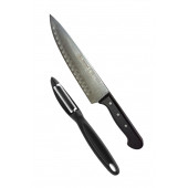 Sürbisa 61090 Kanallı Şef Bıçağı ve Oneday Soyacak Set - 1