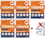 Fenomen AYT Edebiyat + Matematik + Coğrafya + Felsefe + Tarih ( 5 Kitap) - 1
