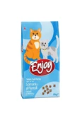 Enjoy Somonlu Ve Hamsili Yetişkin Kedi Maması 10 Kg - 1