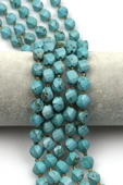 Turkuaz Doğal Taş Dizi 8 x 9 mm Burgu Kesim thumbnail 1
