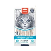 Wanpy Hairball Control Morina Balığı ve Tavuklu Krema Kedi Ödülü 5x14 Gr - 1