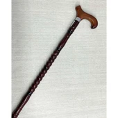 Rahat Tutuşlu Zarif Ahşap Baston - 1