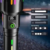 Zoomlu 50W Şarjlı Powerbank El Feneri thumbnail 2