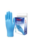 Pudrasız Nitril Muayene Eldiveni Mavi 5 Çift Cep Kutu - 2