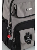 Ççs Dayanıklı ve Konforlu Siyah Gri Spor, Okul Sırt Çantası (51929) - 3