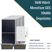 5kW MONOFAZE HİBRİT SİSTEM 2 - 8