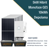 5kW MONOFAZE HİBRİT SİSTEM 2 - 10