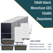 10kW MONOFAZE HİBRİT SİSTEM 2 - 7