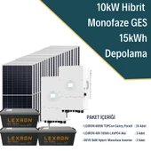 10kW MONOFAZE HİBRİT SİSTEM 2 - 11