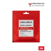 Maruderm Biotin and Keratin Intense Repairing Duş Öncesi Saç Maskesi 50 ml thumbnail 2