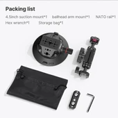 Ulanzi SC-02 Güçlü Vantuz Vakum Montaj Kiti thumbnail 8