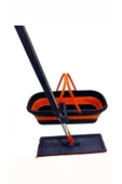 ELCY Katlanır Mop Kendinden Sıkmalı Mikrofiber Pratik Temizlik Mopu - 2